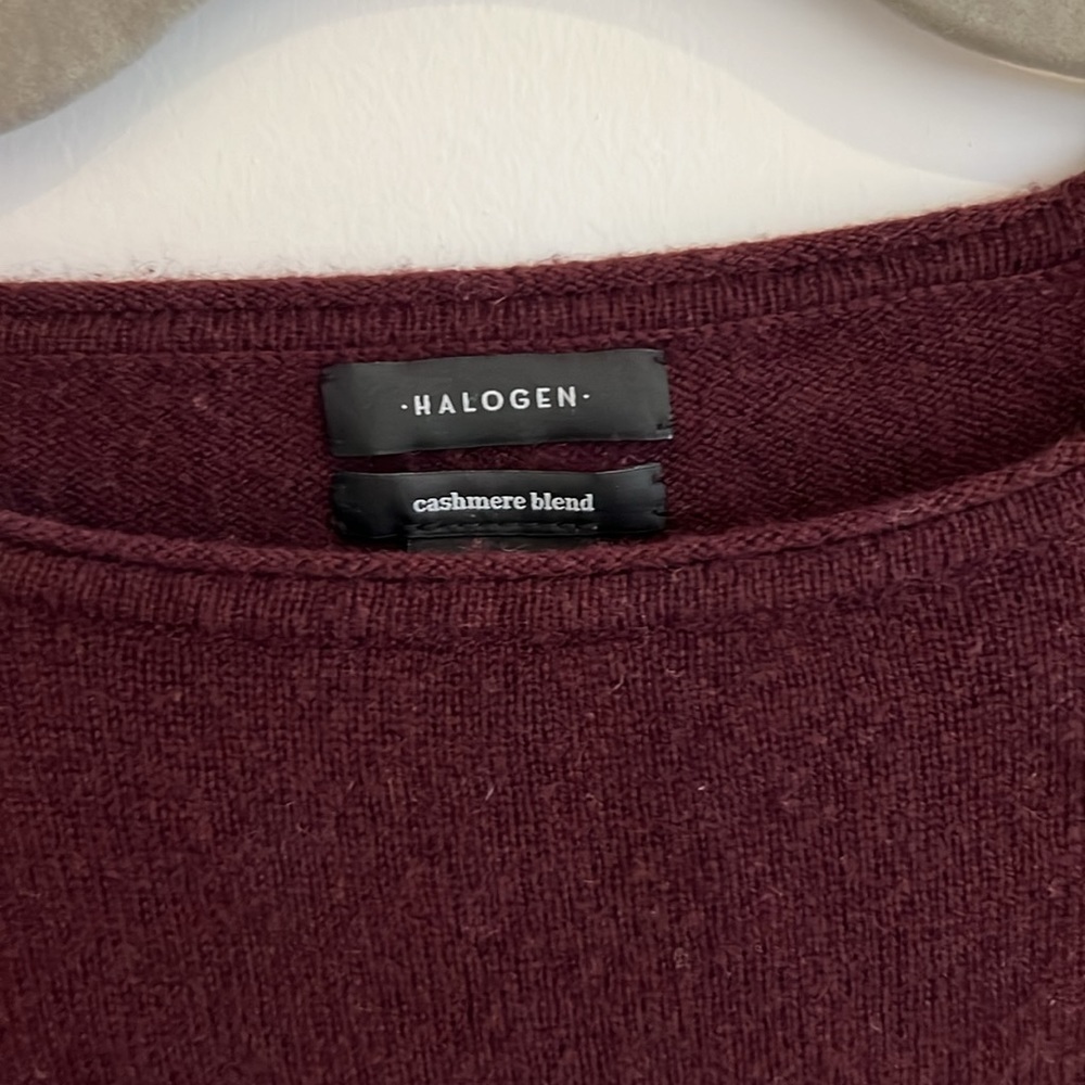 Halogen Cashmere Blend Sweater Size XS Petite - Picture 2 of 2